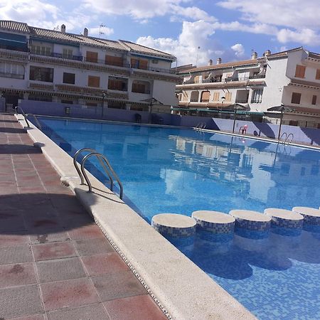 Apartamento Santa Pola, En Playa Del Tamarit Con Piscina. Dış mekan fotoğraf