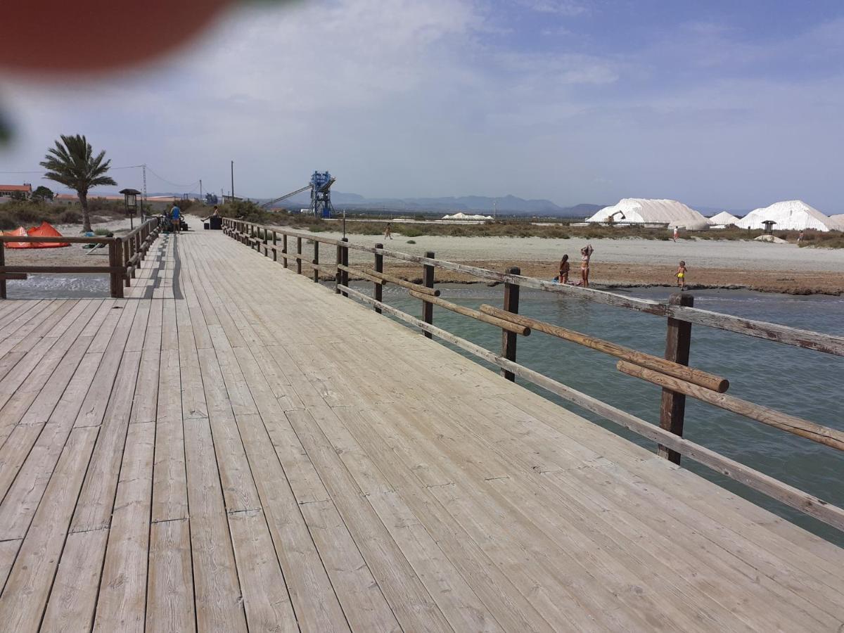 Apartamento Santa Pola, En Playa Del Tamarit Con Piscina. Dış mekan fotoğraf