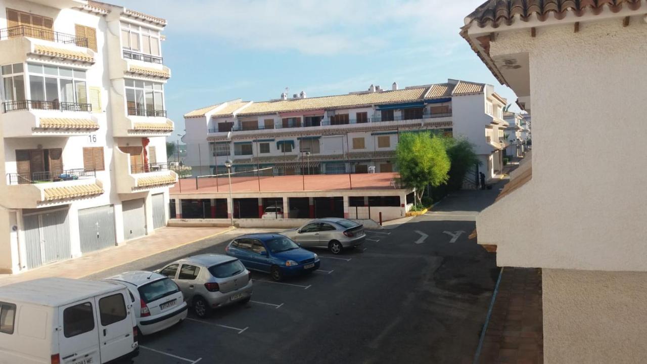 Apartamento Santa Pola, En Playa Del Tamarit Con Piscina. Dış mekan fotoğraf