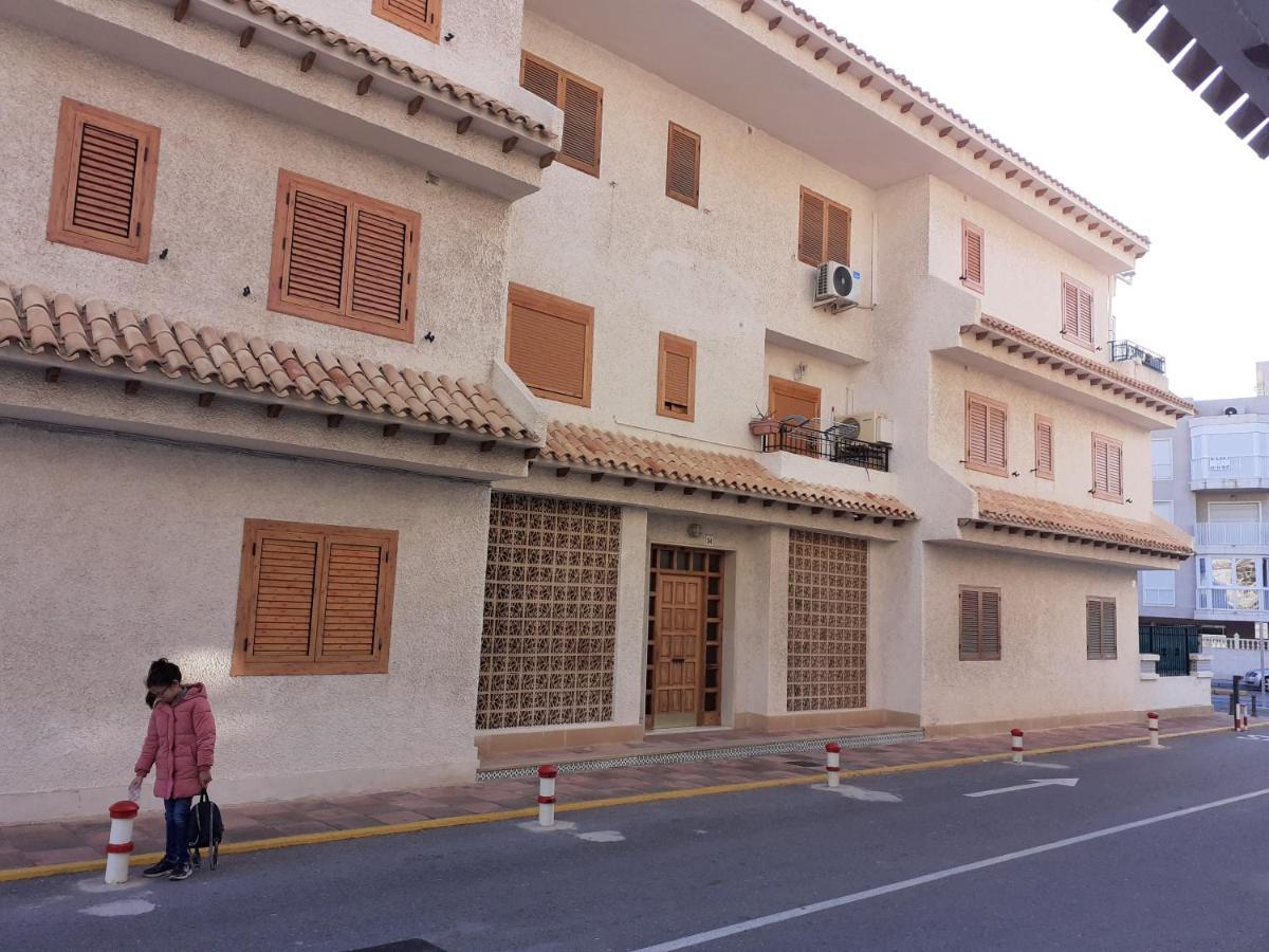 Apartamento Santa Pola, En Playa Del Tamarit Con Piscina. Dış mekan fotoğraf