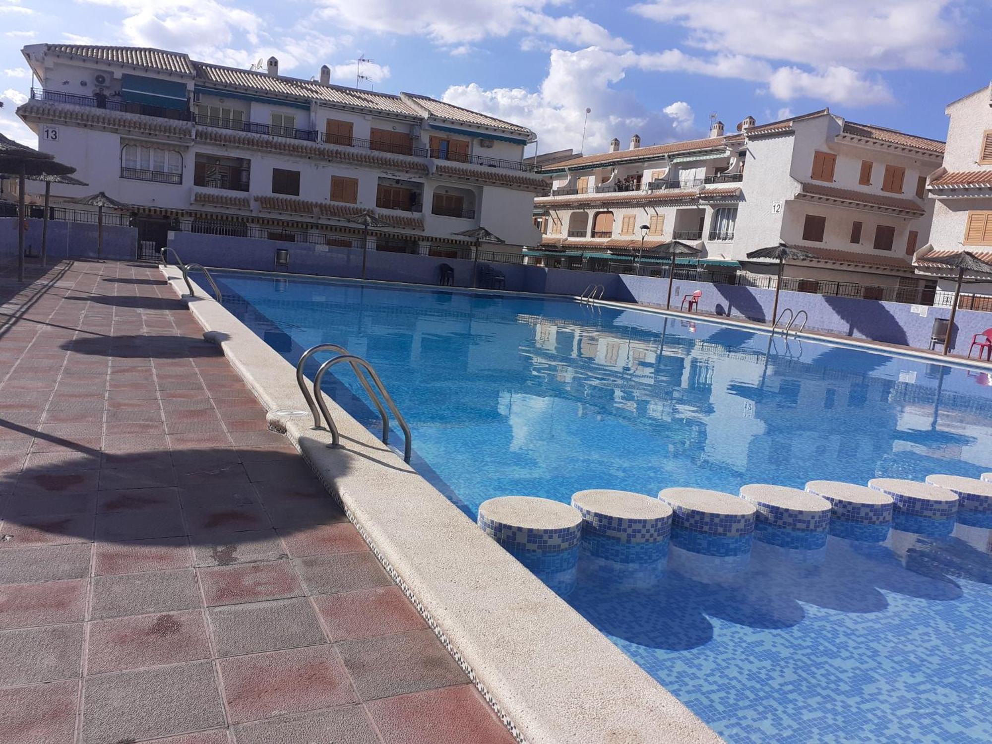 Apartamento Santa Pola, En Playa Del Tamarit Con Piscina. Dış mekan fotoğraf
